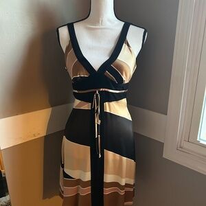 Size Xtra Small - Vintage Bebe Colorblock Dress